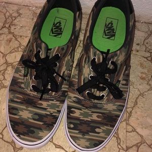 Vans Authentic Camo low tops